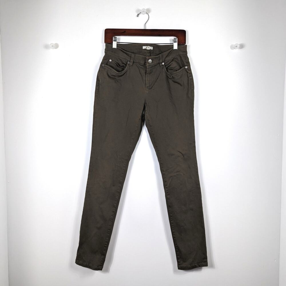 Eileen Fisher Pants Women's Size 6 Olive Green Skinny Jeans